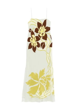 SIR. printed maxi dress - Green