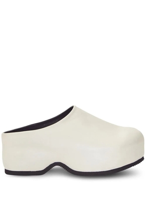 Proenza Schouler Forma flatform clogs - Neutrals