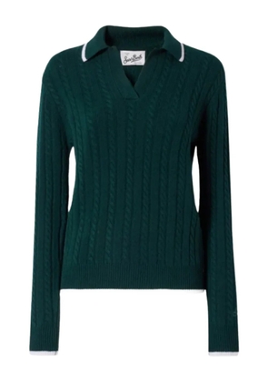 MC2 Saint Barth Clichy cable-knit sweater - Green