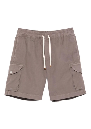 Brunello Cucinelli drawstring-fastening cargo shorts - Grey