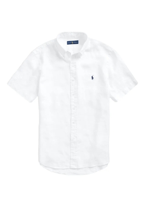 Polo Ralph Lauren embroidered-pony shirt - White