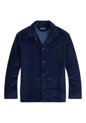 Polo Ralph Lauren corduroy collared long-sleeve overshirt - Blue