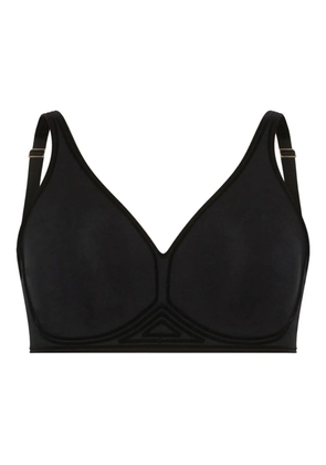 Wolford panelled bra - Black