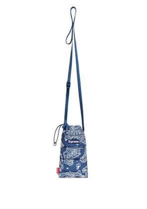 Supreme Puffer Neck shoulder bag - Blue