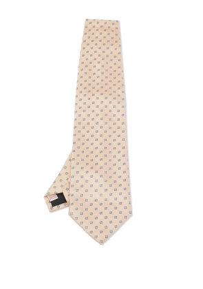 Brioni Vintage polka-dot pattern tie - Neutrals
