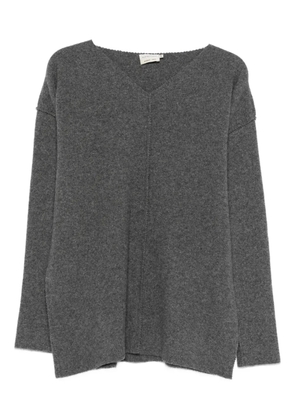 Romeo Gigli Pre-Owned 2000s seam sweater - Grey