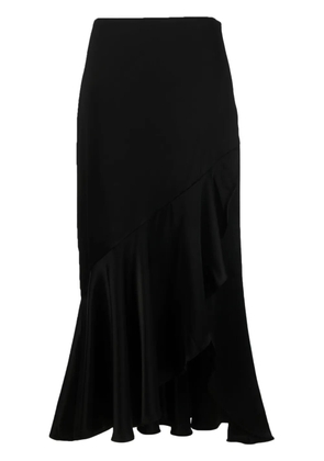 Polo Ralph Lauren ruffled-hem maxi skirt - Black