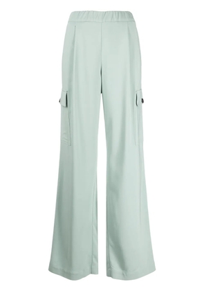 Lorena Antoniazzi stretch-jersey cargo trousers - Green
