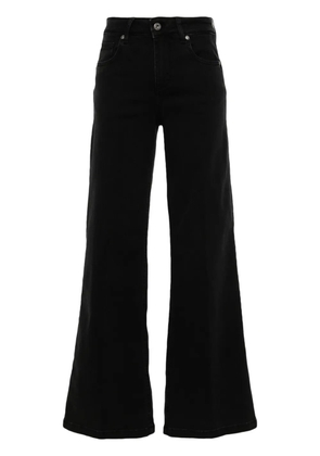 LIU JO high-rise flared jeans - Black