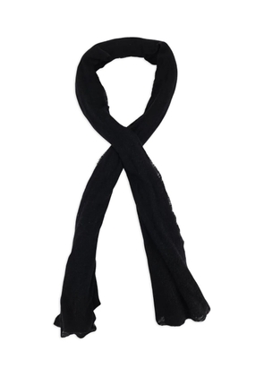 Botto Giuseppe small cashmere scarf - Black