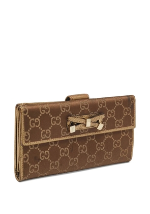 Gucci Pre-Owned Princy wallet - Brown