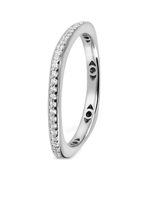 FULLORD 18K white gold Phalanx diamond eternity ring
