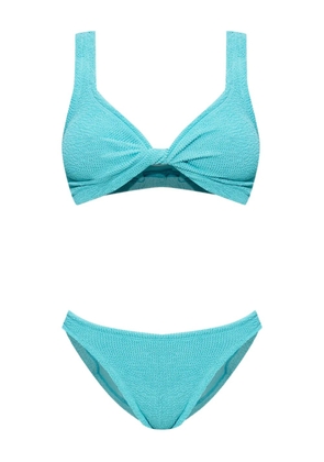 Hunza G Juno crinkle bikini - Blue