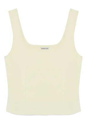 Simkhai Ramaina knitted tank top - Yellow