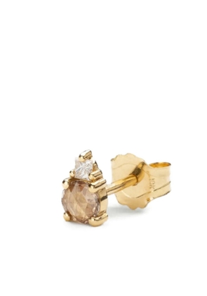 We by WHITEbIRD 18K yellow gold diamond earring