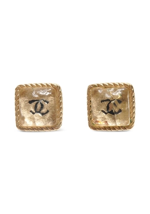 CHANEL Pre-Owned 2000s CC earrings - Gold