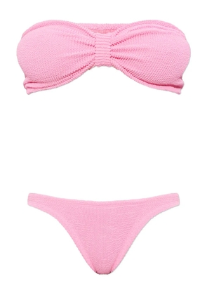Hunza G Tina crinkle bikini - Pink