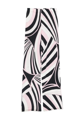 PUCCI Pre-Owned Iride printed trousers - Black