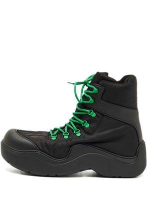 Bottega Veneta Pre-Owned lace-up boots - Black