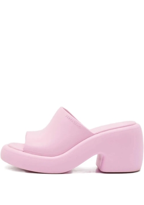 Ferragamo Pre-Owned 90mm Deva platform sandals - Pink