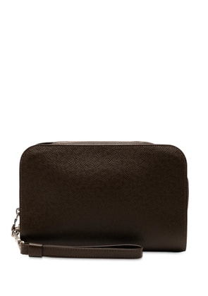 Louis Vuitton Pre-Owned 2007 Taiga Pochette Baikal clutch bag - Brown