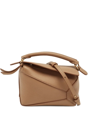 Loewe Pre-Owned puzzle leather bag - Brown