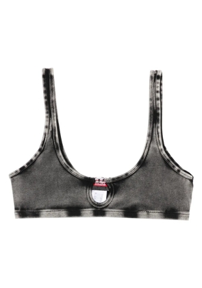 Diesel Florence ribbed bra - Grey