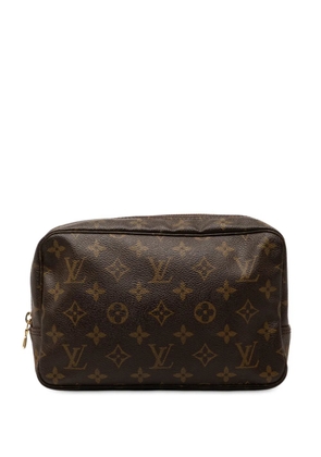 Louis Vuitton Pre-Owned 1990 Monogram Trousse Toilette 23 clutch bag - Brown