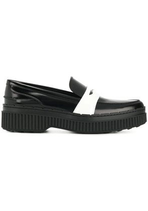 Tod's flatform loafers - Black