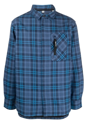 Rossignol plaid flannel shirt - Blue