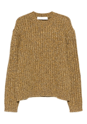 Séfr Makaya crew-neck sweater - Yellow