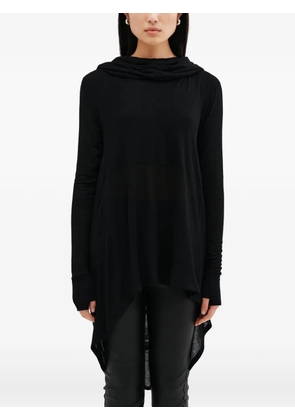Marcella Oslo hooded tunic - Black