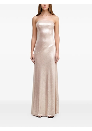 Marcella Ciel strapless seam maxi dress - Neutrals