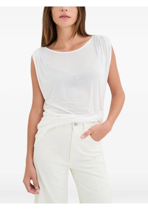 Marcella Greenwich sleeveless top - White