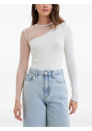 Marcella milo asymmetric-detail top - White