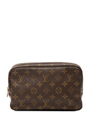 Louis Vuitton Pre-Owned 1987 Monogram Trousse Toilette 23 clutch bag - Brown