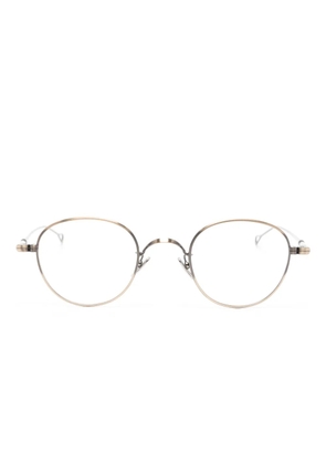 Lunor M506 round-frame glasses - Gold
