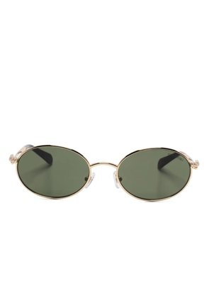 Swarovski Eyewear oval-frame sunglasses - Gold