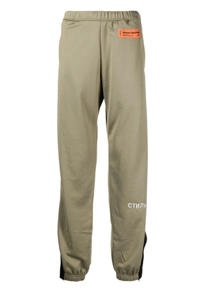 Heron Preston СТИЛЬ-logo track pants - Green