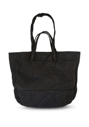 Yohji Yamamoto double-handle tote bag - Black