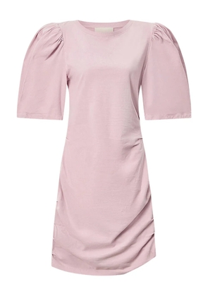 ISABEL MARANT Mylda puff-sleeve ruched mini dress - Pink