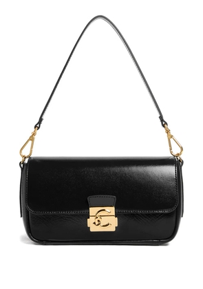 Coccinelle medium C-Me Lock shoulder bag - Black