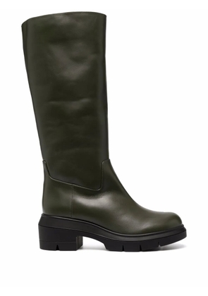 Stuart Weitzman knee-length leather boots - Brown