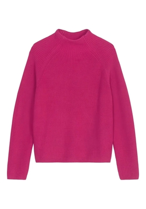 Marc O'Polo high-neck ribbed sweater - Pink