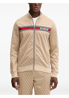 GUESS USA monogram zip tracksuit - Neutrals