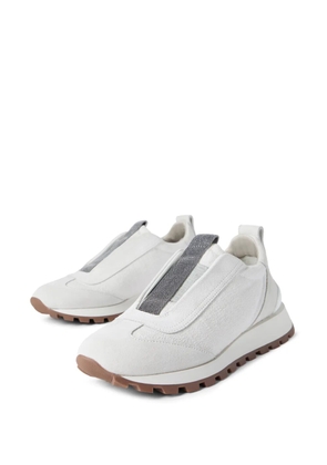 Brunello Cucinelli canvas sneakers - Neutrals