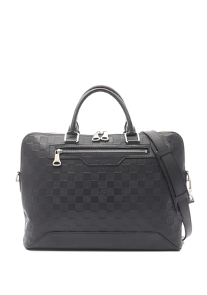 Louis Vuitton Pre-Owned 2017 Damier leather briefcase - Black