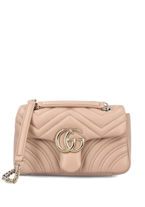 Gucci Chevron GG lambskin shoulder bag - Neutrals