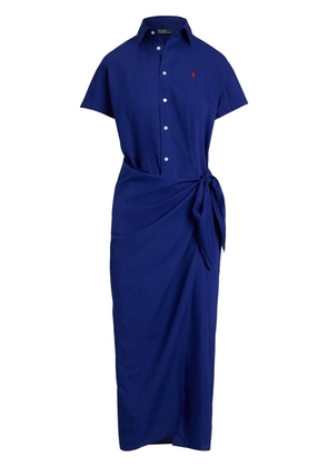 Polo Ralph Lauren twill shirtdress - Blue
