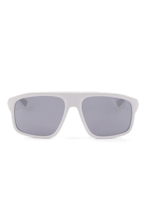 Prada Eyewear Linea Rossa rectangle-frame sunglasses - White